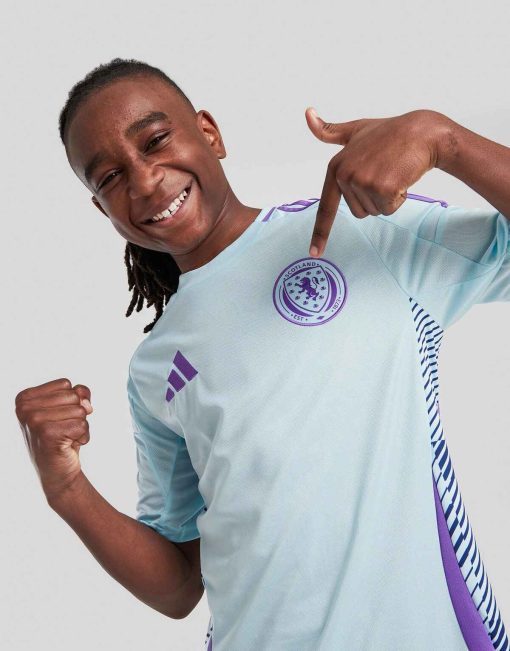 Adidas Scotland 2024 Youth Away Shirt - Image 7