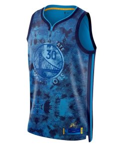 Nike Golden State Warriors #30 Stephen Curry Unisex Swingman Jersey - Select Series - Royal