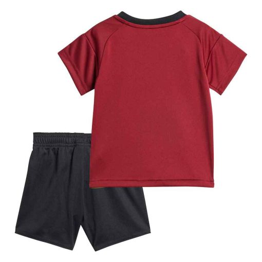 Adidas Belgium 2024/25 Infant Home Shirt & Shorts Set - Image 2