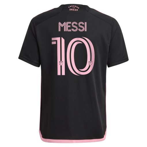 Adidas Inter Miami #10 Lionel Messi 2024/25 Youth Away Shirt