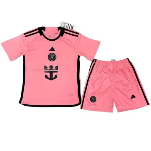 Adidas Inter Miami 2024/25 Infant Home Shirt & Shorts Set - Image 2