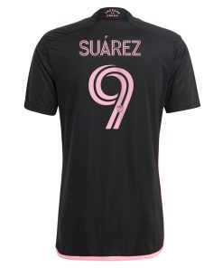 Adidas Inter Miami #9 Luis Suárez 2024/25 Men's Away Shirt