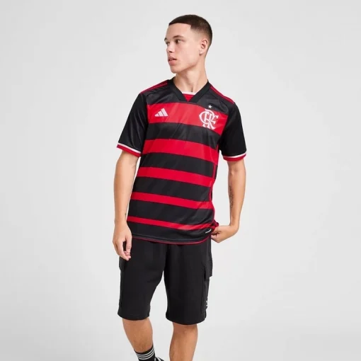 Adidas Flamengo 2024/25 Men's Home Shirt - Image 6