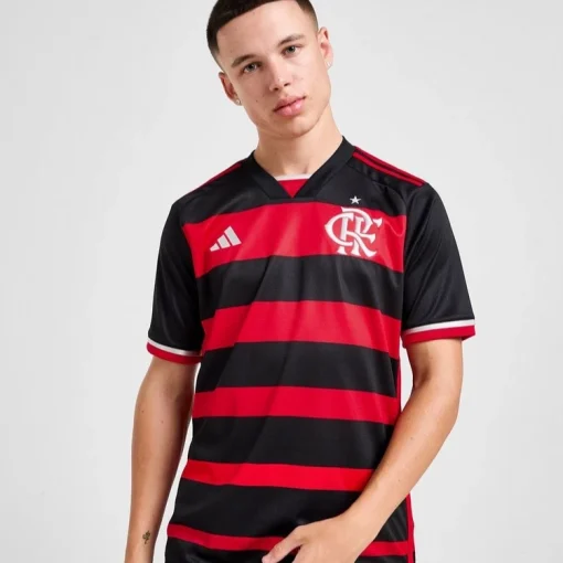 Adidas Flamengo 2024/25 Men's Home Shirt - Image 3